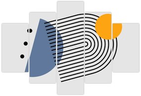 Kép - Minimalista absztrakció N⁰2 (150x105 cm)