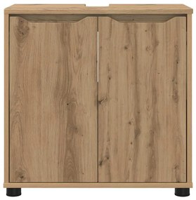 Fürdőszoba mosdószekrény Artisan tölgy 60 x 30 x 60 cm Faanyag