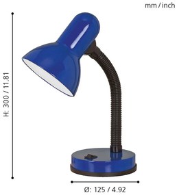 Eglo Basic 9232 íróasztali lámpa, 1x40W E27