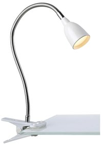 Fehér LED asztali lámpa (magasság 10,5 cm) Tulip – Markslöjd