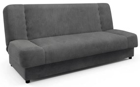 Sofa PIANO Sztruksowa Ciemnoszara