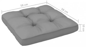 fehér impregnált fenyőfa kerti raklapzsámoly