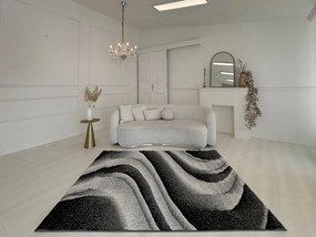 Nora 6031 szürke modern szőnyeg 60x110 cm