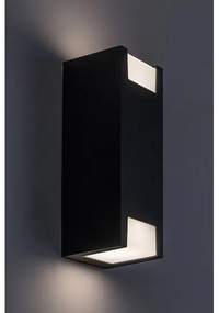 Rabalux 77055 - Kültéri fali lámpa CERNON 2xGU10/7W/230V IP44 fekete