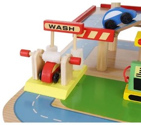 Parking garage - wooden 22446