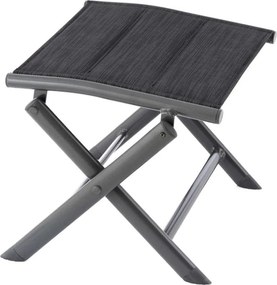 Kerti szék sámli összecsukható GARTHEN - fekete