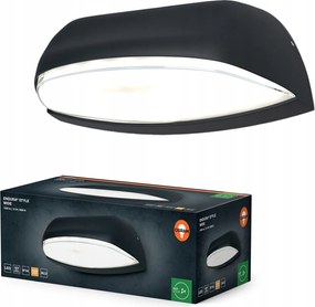 Kerti fali lámpa Kültéri Led lámpa 12W 530lm 3000K Szürke IP54 Endura