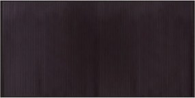 vidaXL négyszögletű sötétbarna bambusz szőnyeg 100 x 200 cm