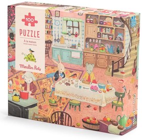 Puzzle La Grande Familie – Moulin Roty