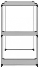 2 szintes szürke mosógép feletti tárolóállvány 87x55x90,5 cm