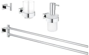 Grohe Essentials Cube 4 az 1-ben fürdőszobai kiegészítő szett 40847001
