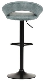 Kék Szövet Bárszék. AUB-822 BLUE4