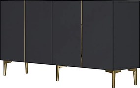 Poli 150 - Anthracite, Gold