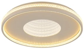 Globo 48563-40S - LED dimmelhető mennyezeti lámpa SHIRLEY 40W/230V 2700–6500 K átm. 50,5 cm + távirányító