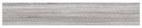 4 db szürke sonoma színű szerelt fa fali polc 60 x 10 x 1,5 cm