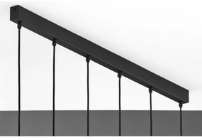 Jupiter 2008 - Csillár zsinóron ALAS 6xGU10/10W/230V arany/fekete