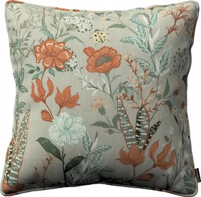 Dekoria Párnahuzat Gab színes virágok szürke alapon