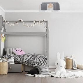 Gyerek mennyezeti lámpa BEAR 2xE27/60W/230V