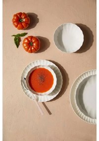 18 darabos fehér porcelán étkészlet