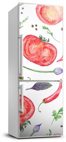Hűtő matrica Zöldségek FridgeStick-70x190-f-118824925