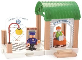 2Kids Toys - Városi és falusi vonatpálya, 200 darabos