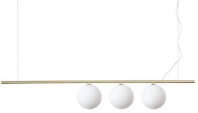 Ideal Lux - LED Csillár zsinóron PERLINE 3xG9/3W/230V arany