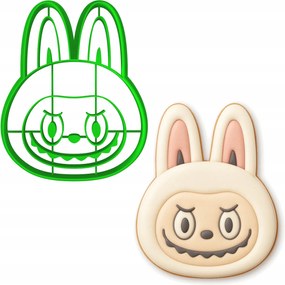 Mézeskalács lyukasztó kabalafigura szörny Labubu 10cm