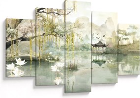 Kép - Kínai tó (150x105 cm)