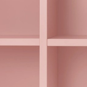 Boxie nyitott fali szekrény 80x80x37 cm pink