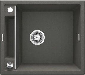 Magnetic gránit mosogató_metál antracite_1 medence