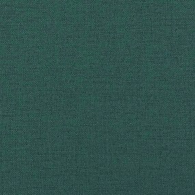 Étkező Székek 2 pcs Sötétzöld 57 x 67 x 95 cm szövet