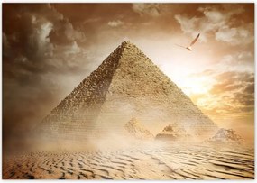 Poszterek 100x70 Egyiptomi piramis k. Gíza