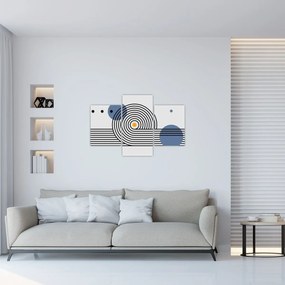 Kép - Minimalista absztrakció N⁰1 (90x60 cm)