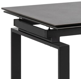 Huddersfield bővíthető étkezőasztal 160-240 cm fekete