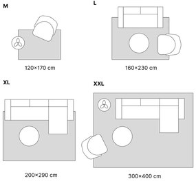 Bézs kézi szövésű gyapjú szőnyeg 200x290 cm Loma – Flair Rugs