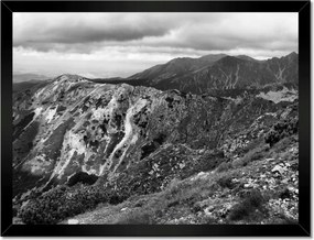 Poszterek keretben 40x30 Tátra Lengyel hegyek Kilátás