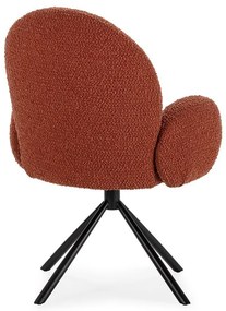 Téglavörös fotel Dario – Marckeric