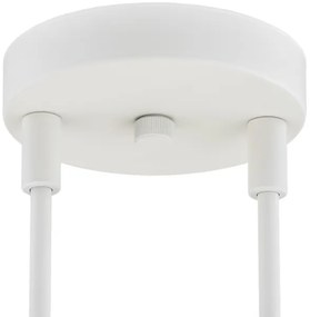 Argon 1841 - Csillár rúdon ABSOS 4xE14/7W/230V alabástrom fehér