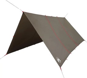 vidaXL barna vízálló kempingponyva 451x420 cm