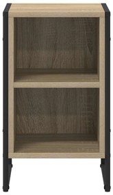 vidaXL Éjjeli asztal 2 pcs Sonoma 39.5 x 30 x 50 cm Faanyag