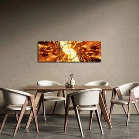 Kép - Absztrakció (órával) (90x30 cm)
