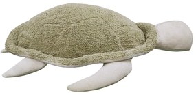 Zöld-krémszínű gyerek babzsákfotel Mrs. Turtle – Lorena Canals