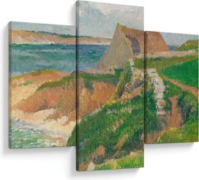 Kép - Henri Moret, The Island of Raguenez, Brittany, reprodukciók (90x60 cm)