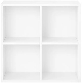Boxie nyitott fali szekrény 80x80x37 cm fehér