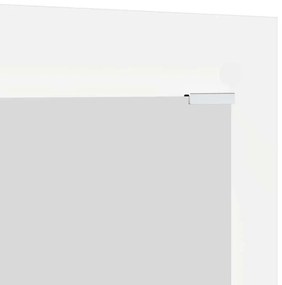 Fali Kabáthorog Falra szerelhető Fehér 96 x 1.5 x 90 cm Faanyag