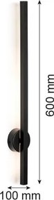 Argon ASSE 8052 Fali lámpa 1x6W/LED 3000K IP20