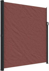 vidaXL barna behúzható oldalsó napellenző 220 x 600 cm