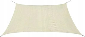 Kerti Vitorla Hdpe 3,6x3,6 m Krém