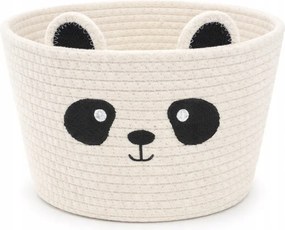 Tároló kosár panda maci 25x18 cm