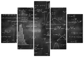 Kép - szerelem, számok (150x105 cm)